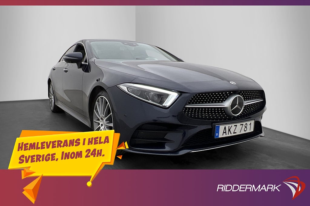 Mercedes-Benz CLS 450 4M AMG Pano Burmester 360° HUD Skinn
