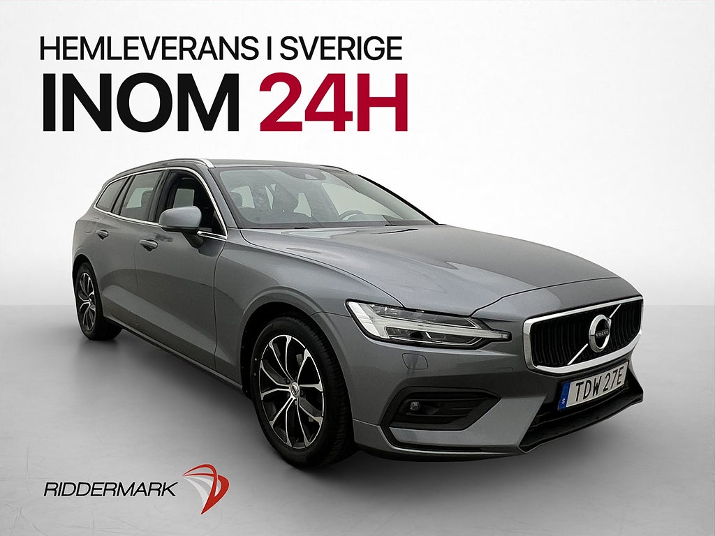Volvo V60 B4 197hk Advanced-SE Kamera Navi VOC Carplay