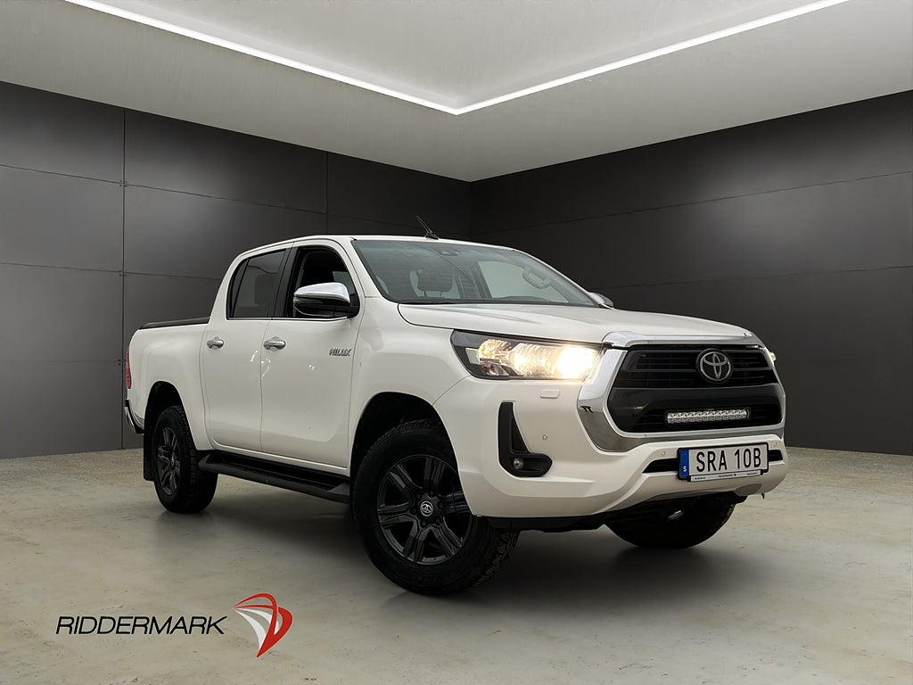 Toyota Hilux 2.4 AWD 150hk Dragkrok Kamera Diff Farthållare