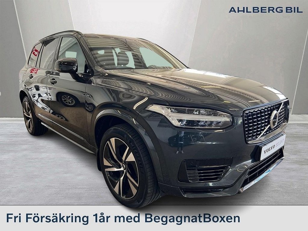 Volvo XC90 Recharge T8 R-Des Pro Edt 7-säten, Dragkrok Halvautomatisk, Bowe