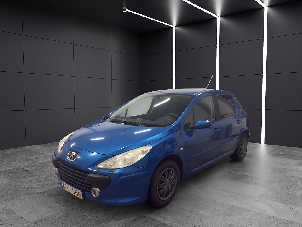 Peugeot 307 5-dörrar 1.6 |AUTOMAT|NY SERVAD|NY BESIKTIGAD|DRAG|