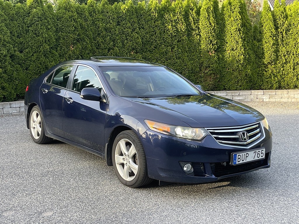 Honda Accord 2.4 i-VTEC Executive, Automatisk, drag, taklucka, 201hk