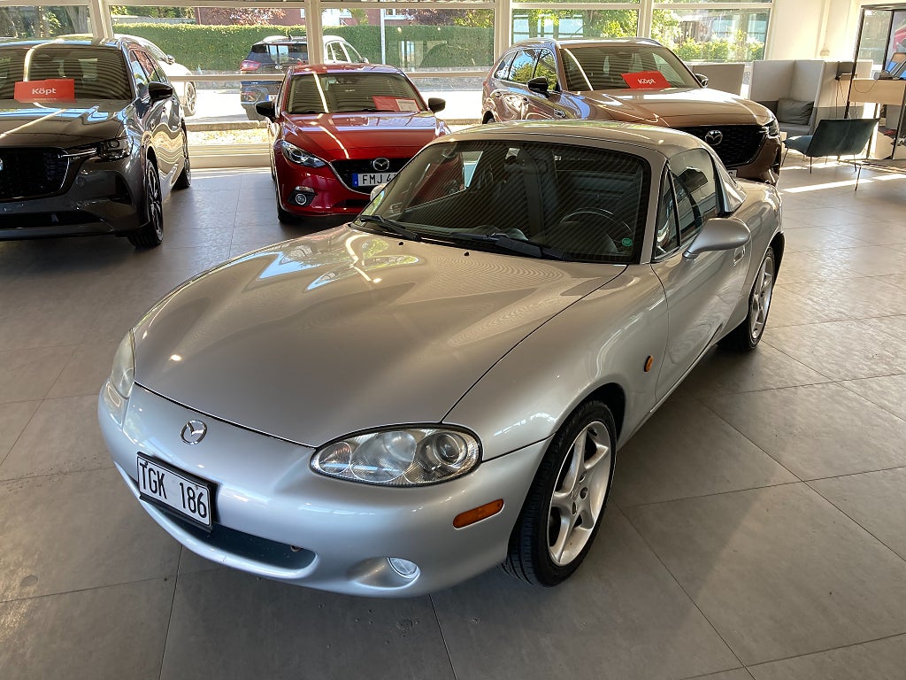 Mazda MX-5 1.8 Sport Svensksåld 1 brukare sedan ny