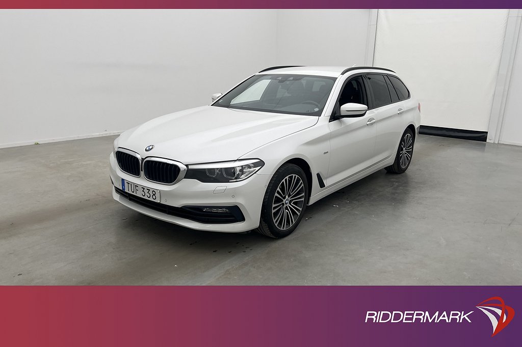 BMW 520 d xDrive Sport Line HiFi Kamera Navi Skinn Drag