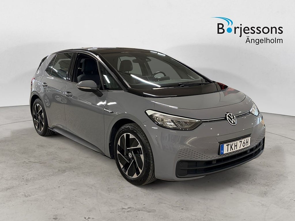 Volkswagen ID.3 PRO PERFORMANCE 58 kWh 204 HK Drag