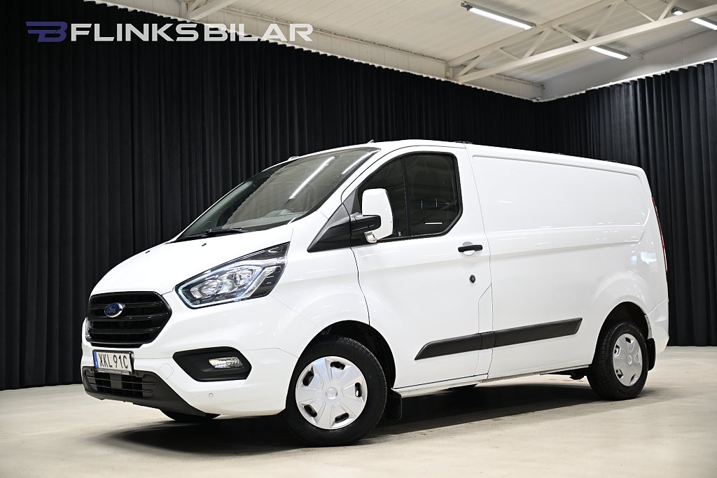 Ford transit Custom 130HK L2|Inredning|Drag|Värmare|EnÄgare|Leasbar