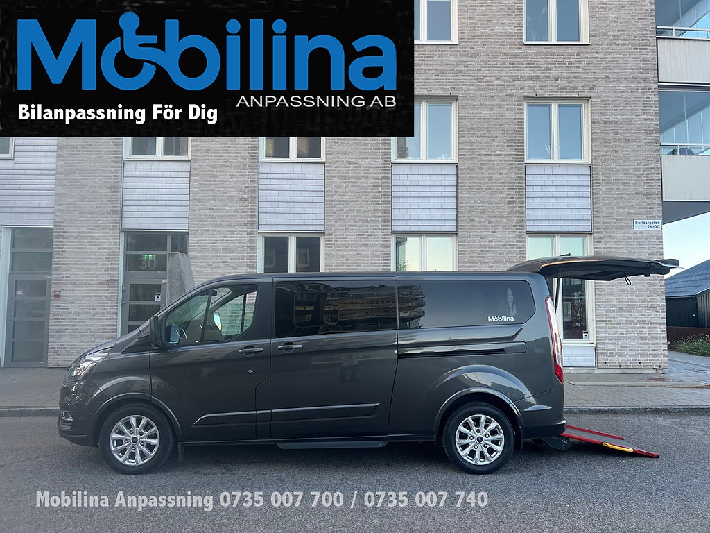 Ford Tourneo Custom Handikappanpassad 