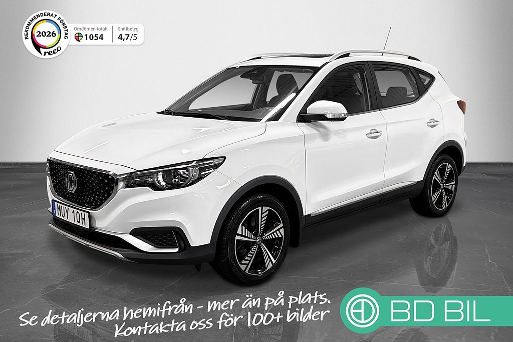 MG ZS EV Luxury Panorama Backkamera Apple Carplay Välservad 