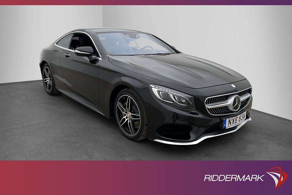 Mercedes-Benz S 500 4M 455hk AMG Pano Luft Burm HUD 360°