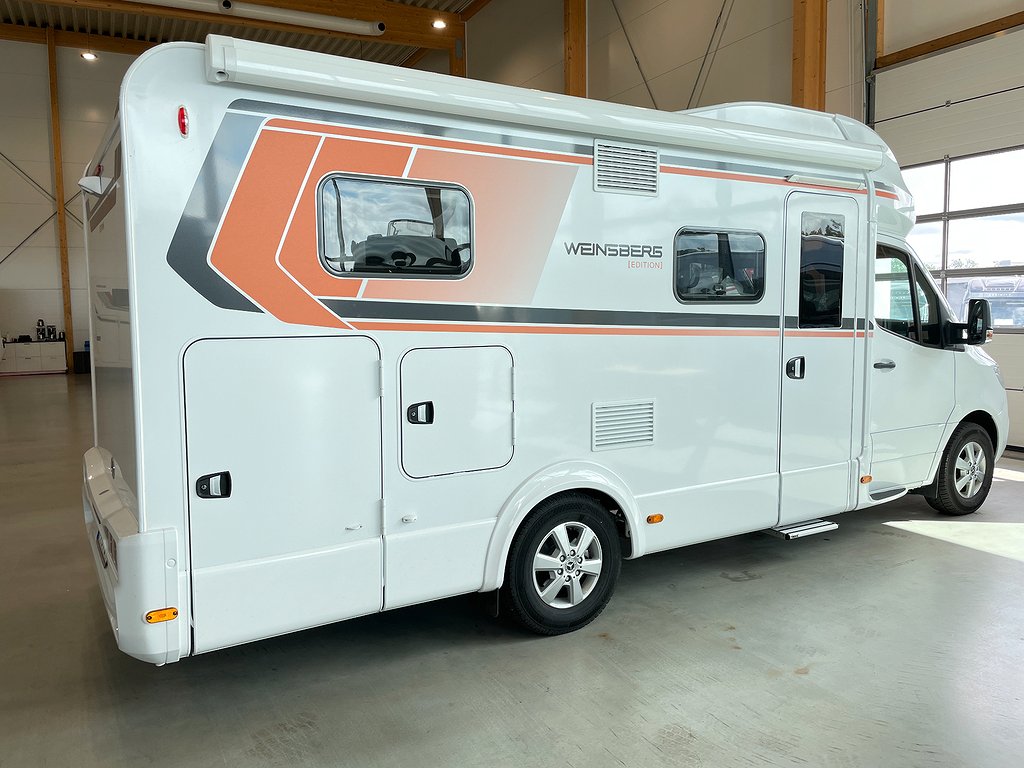 Weinsberg CaraCompact Suite / Taksäng /MB / Litium /B-kort / - Weinsberg
