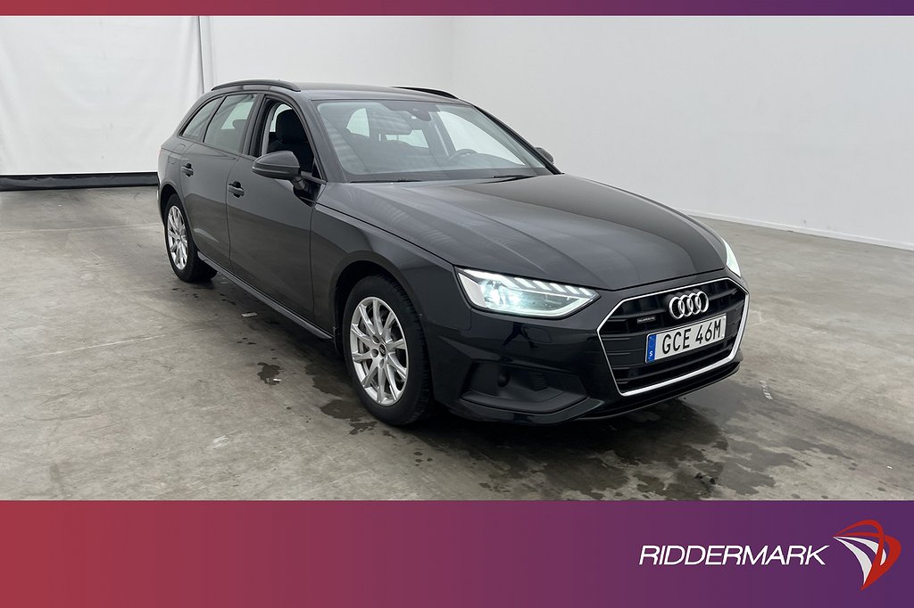 Audi A4 Avant 40 TDI Q Proline Värm Sensorer Navi Drag MOMS