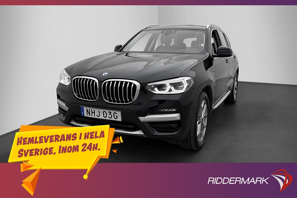 BMW X3 xDrive30e X-Line Skinn H/K 360° Head-up Elstolar