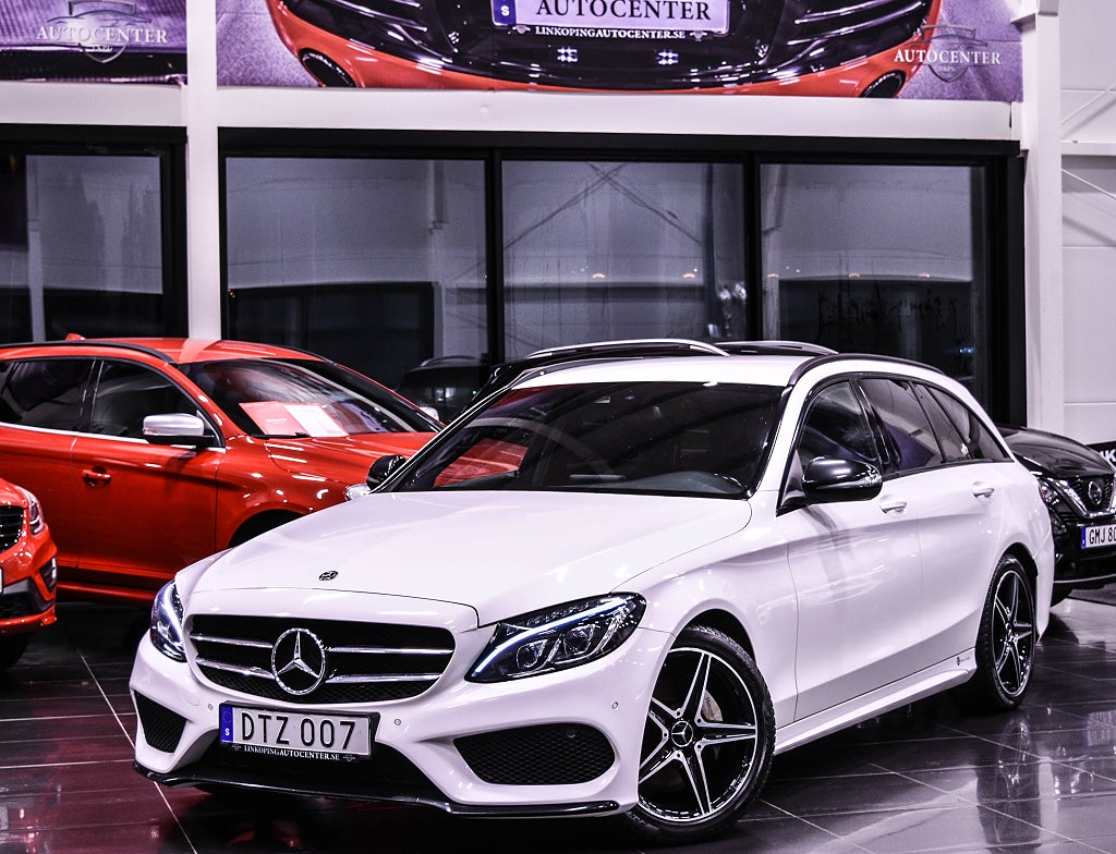 Mercedes-Benz C 200 T d AMG Line Euro 6 Navi|Burmester|B-Kamera