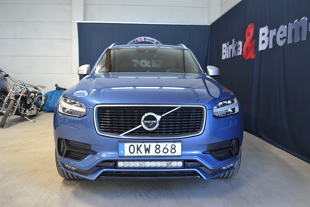 Volvo XC90 R-Design T6 AWD Luftfjädring 7sits Drag VOC 320hk