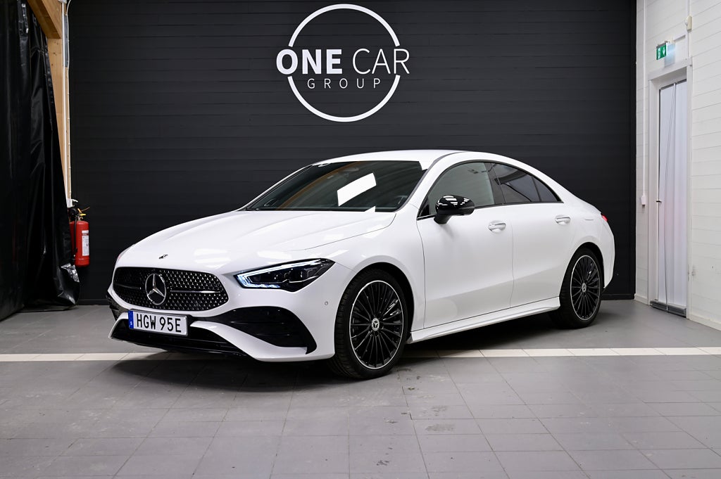 Mercedes-Benz CLA 200 AMG MOMS Burmester Nybilsgaranti