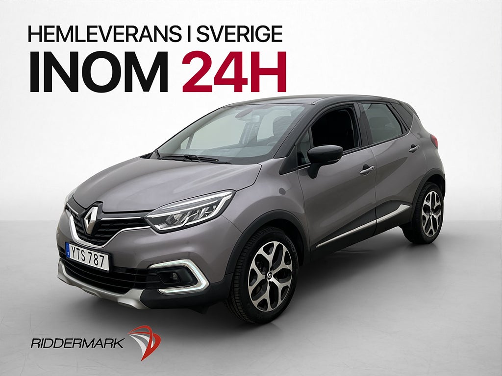 Renault Captur 1.2 TCe 118hk Intens Kamera Farthållare Navi