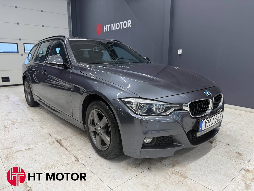 BMW 320 d xDrive M-Sport /Skinn/Drag/Rattvärme/Led-Ramp