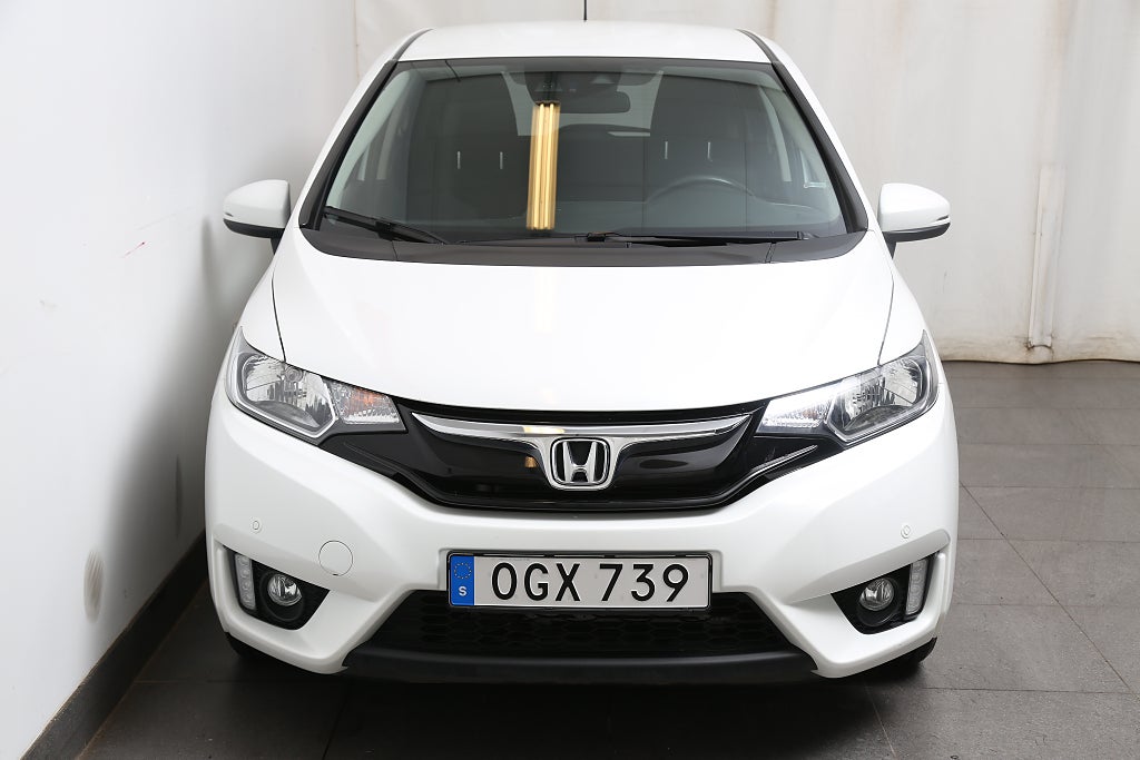 Honda Jazz 1,3 i-VTEC 102hk Elegance Aut 5D 1ägare Dragkrok 2016