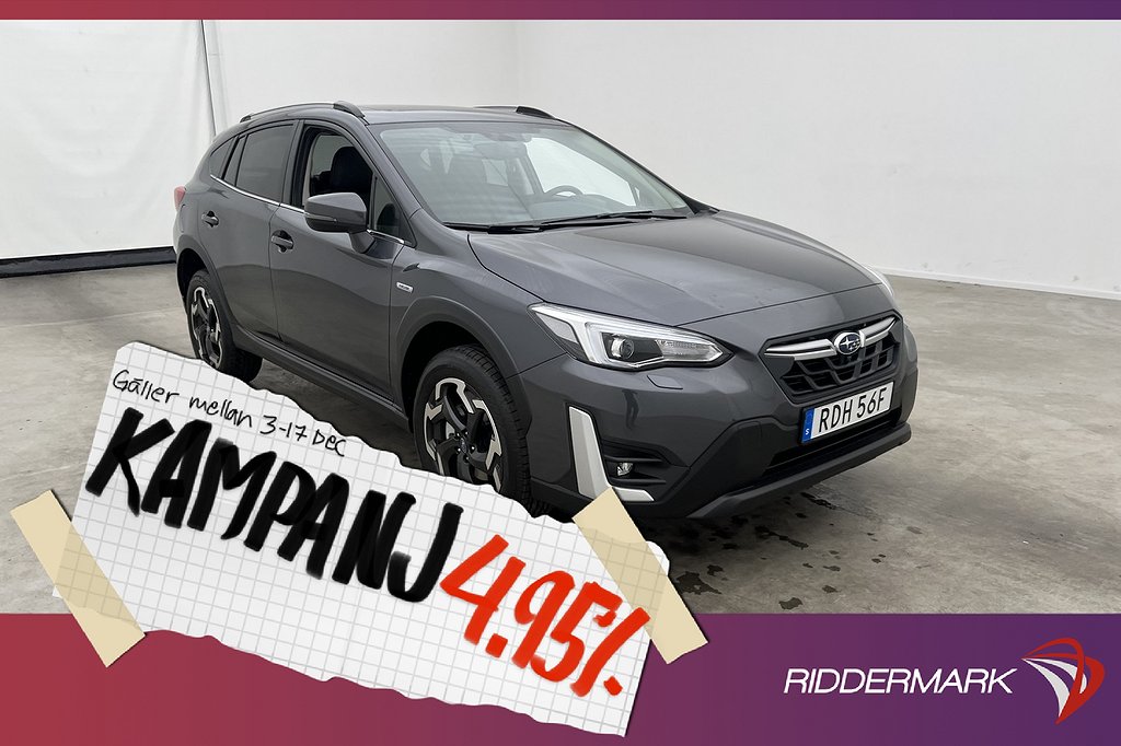 Subaru XV e-Boxer AWD Summit Taklucka Skinn Kame 4,95% Ränta