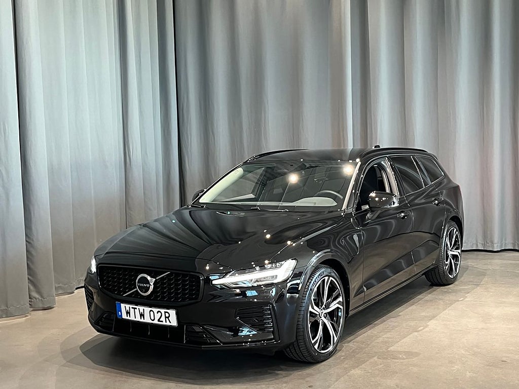 Volvo V60 T6 Plus Dark Nordic Edition Lagerbil Redo för Omg Lever...