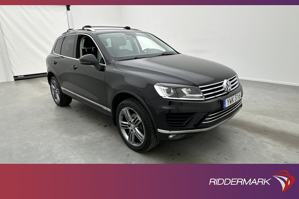 Volkswagen Touareg AWD 204hk Värmare Kamera Navi Skinn Drag