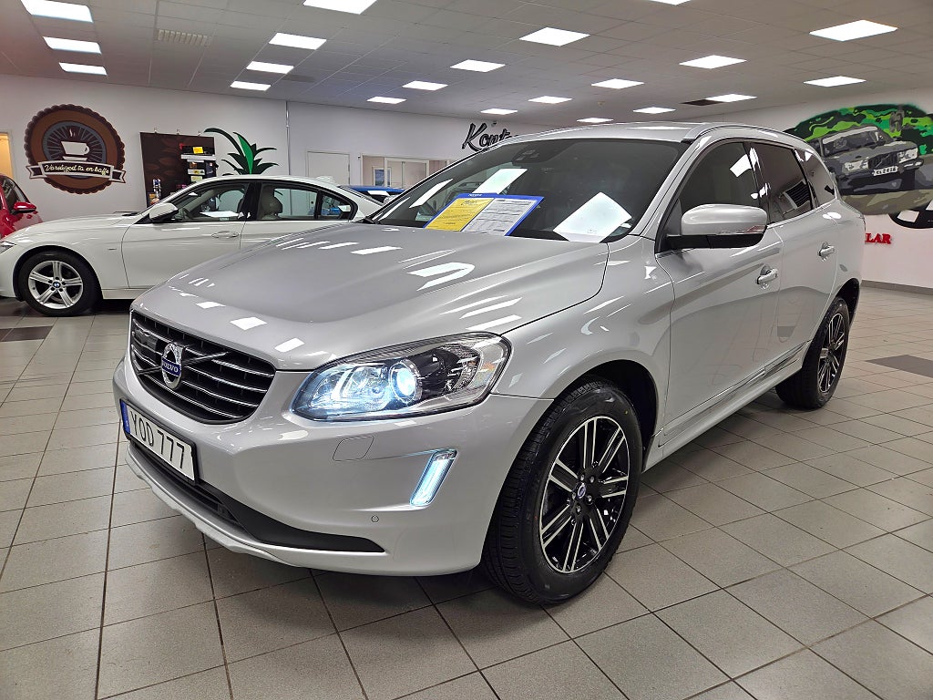 Volvo XC60 D4 AWD  Classic,Summum, 2brukare,BLIS,NAV,VOC