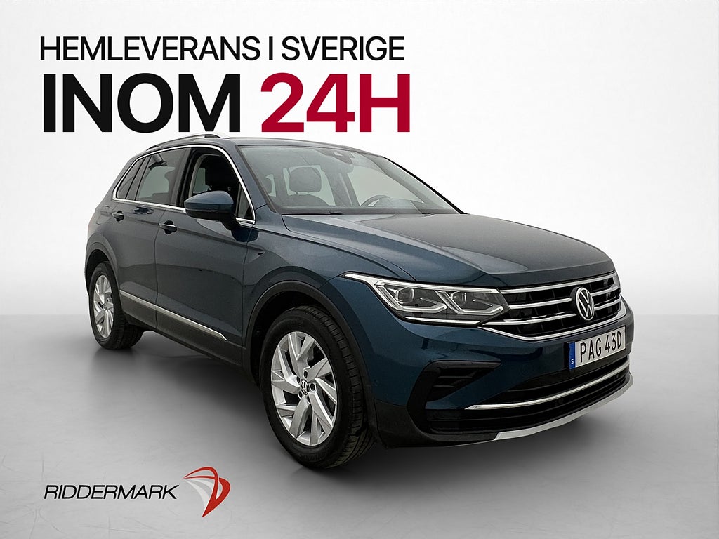Volkswagen Tiguan eHybrid 1.4 TSI Cockpit Värm Matrix Skinn