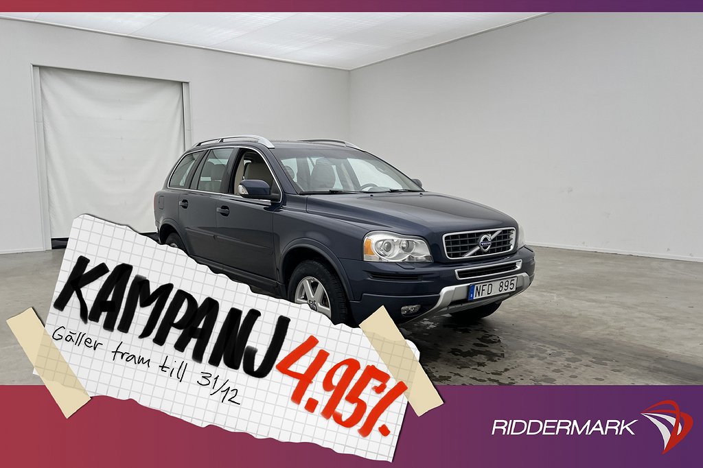 Volvo XC90 D4 Summum 7-Sits VOC Värmare TV-skär 4,95% Ränta