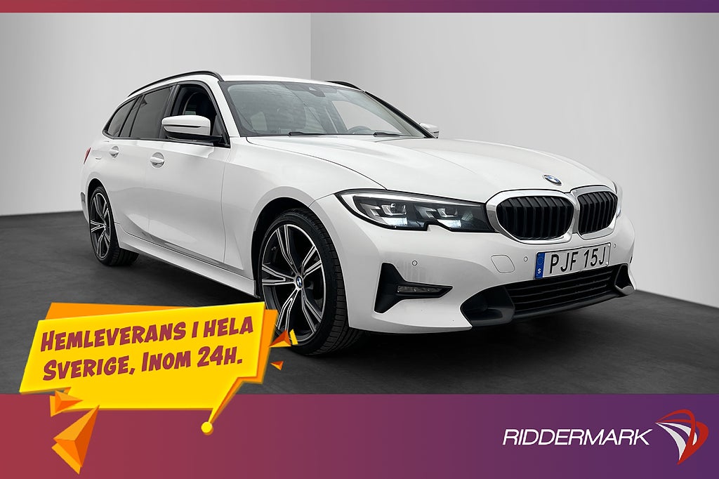 BMW 320 d Sport line H/K Navi Rattvärme CarPlay Drag MOMS