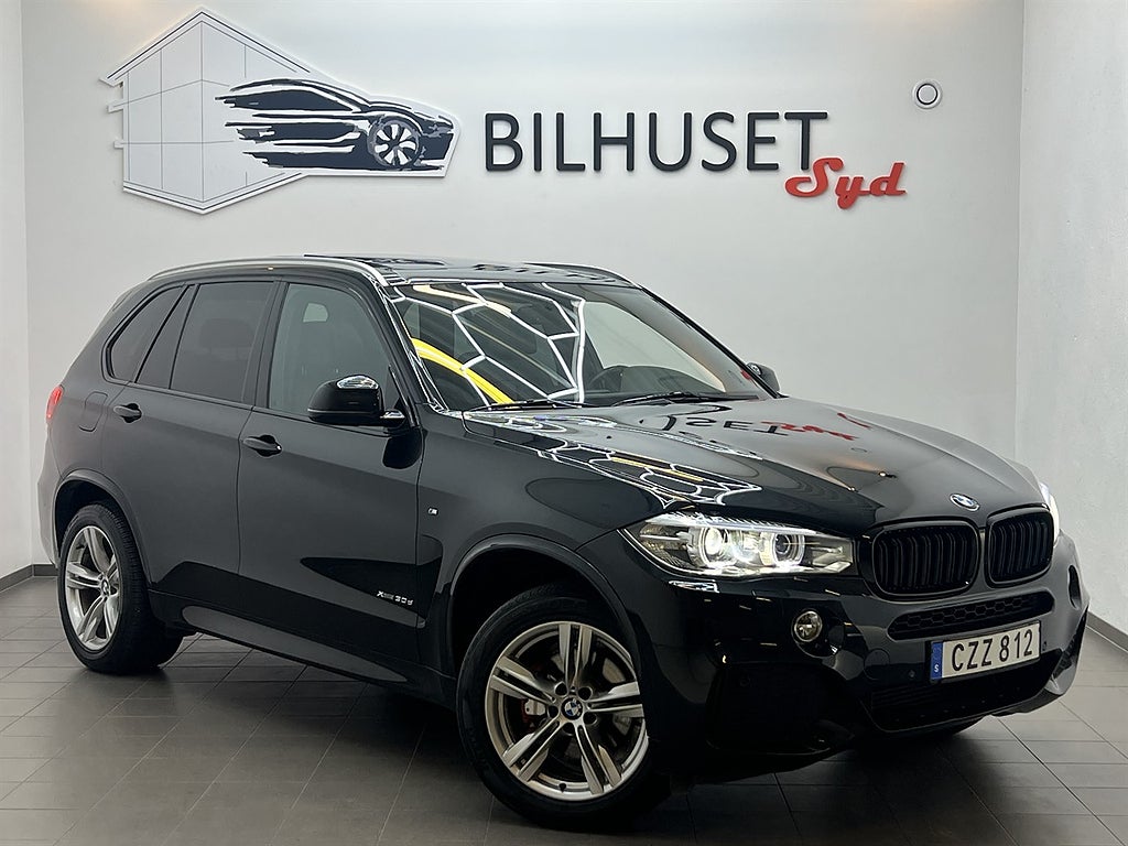 BMW X5 xDrive30d 258hk M Sport Pano/Navi/Bkamera/Läder/Krok