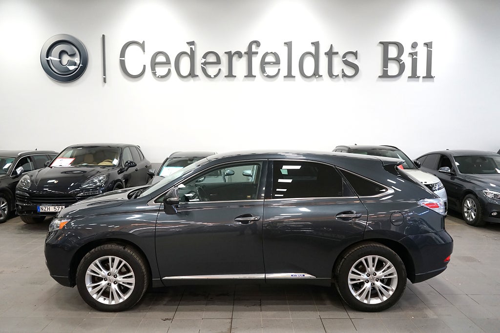Lexus RX 450h AWD 3.5 V6 Luxury 1Ägare Webasto Fullserv SoV-hjul