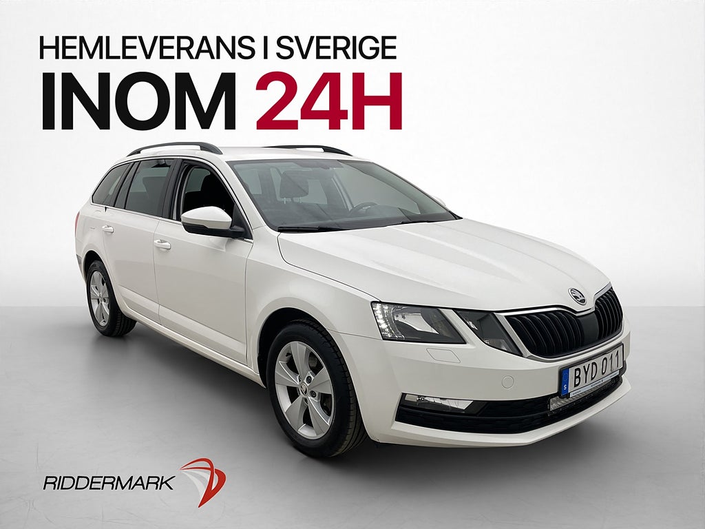 Skoda Octavia 1.0 TSI Ambition CarPlay P-Sensorer Låg skatt