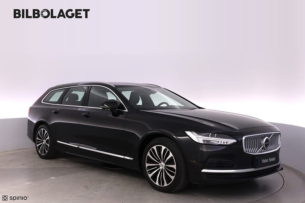 Volvo V90 Recharge T6 Core Edition LÄDER DRAG 360 H/K