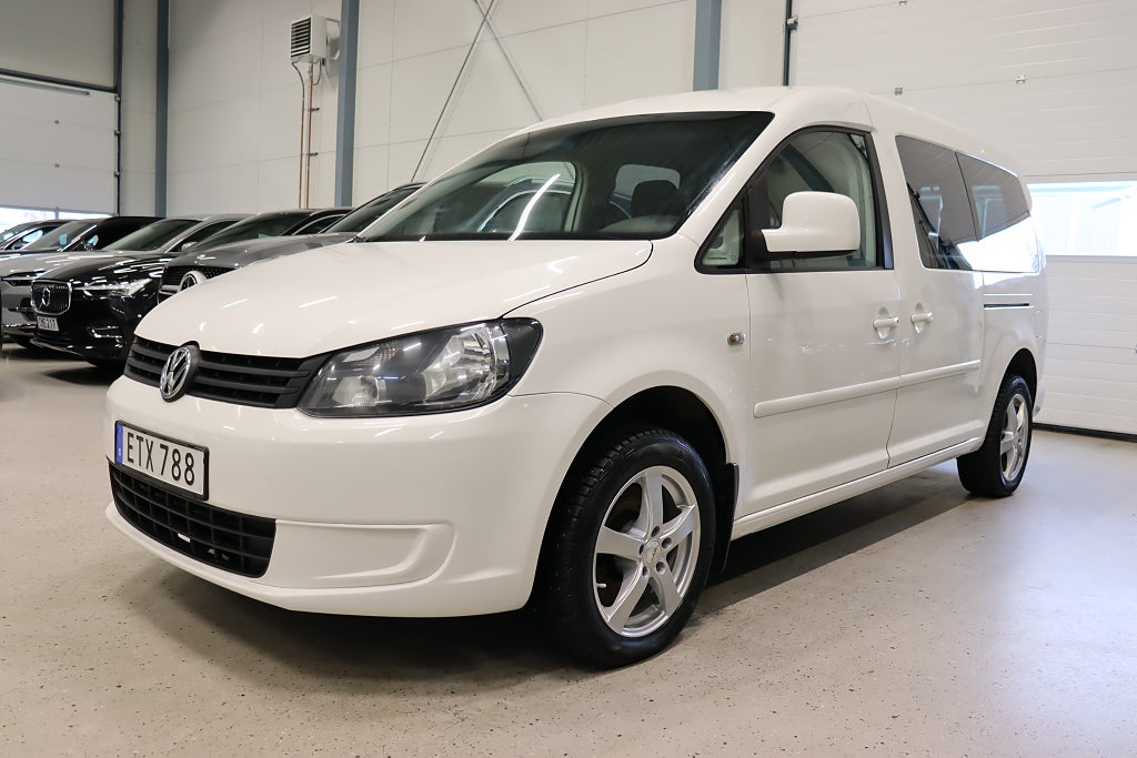 Volkswagen Caddy Maxi 5-Sits 1.6TDI Drag M-Värm 102hk