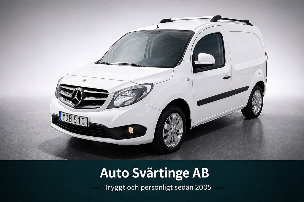 Mercedes-Benz Citan 109 CDI Euro 6 (Drag, 3-sits, S&V-däck)