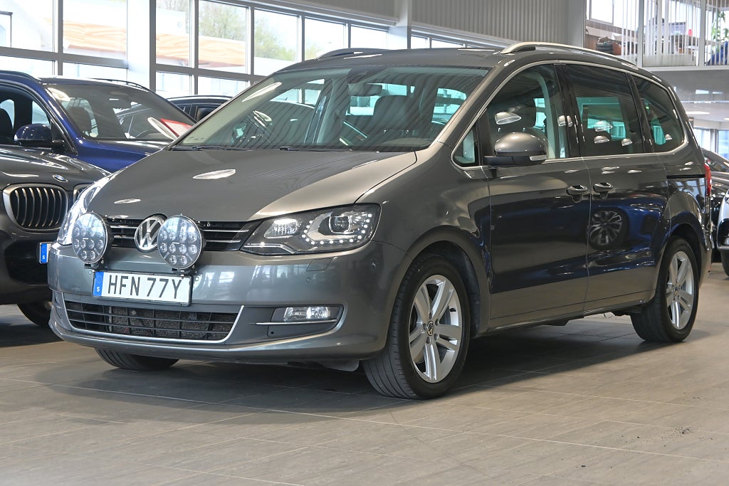 Volkswagen Sharan TDI 177 4M GT Premium Drag Värmare 7-sits 