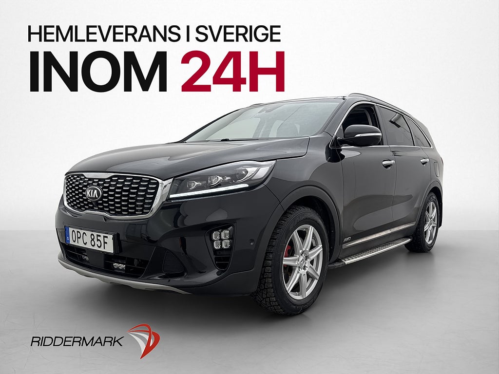Kia Sorento AWD GT-Line 7Sits Värmare H/K 360 HUD Drag
