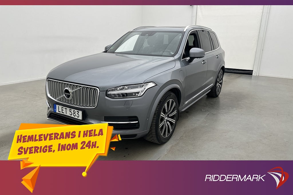 Volvo XC90 T8 Recharge AWD 407hk Inscription 7-Sits VOC Pano