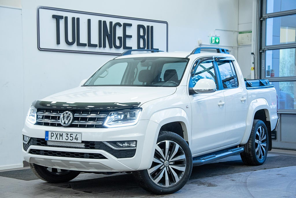 Volkswagen Amarok 3.0 V6 TDI 4M Highline Flaklock Kamera Drag Värm MOMS 