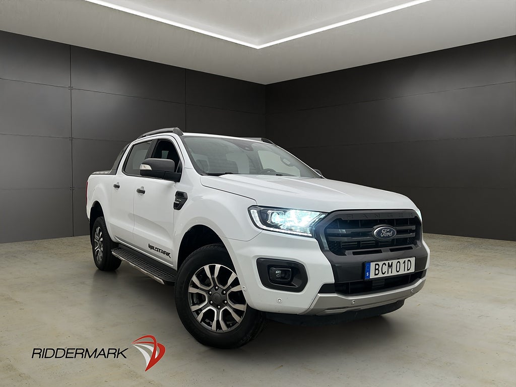 Ford ranger Wildtrak 213hk 4x4 Värmare Dragkrok Diff Kamera