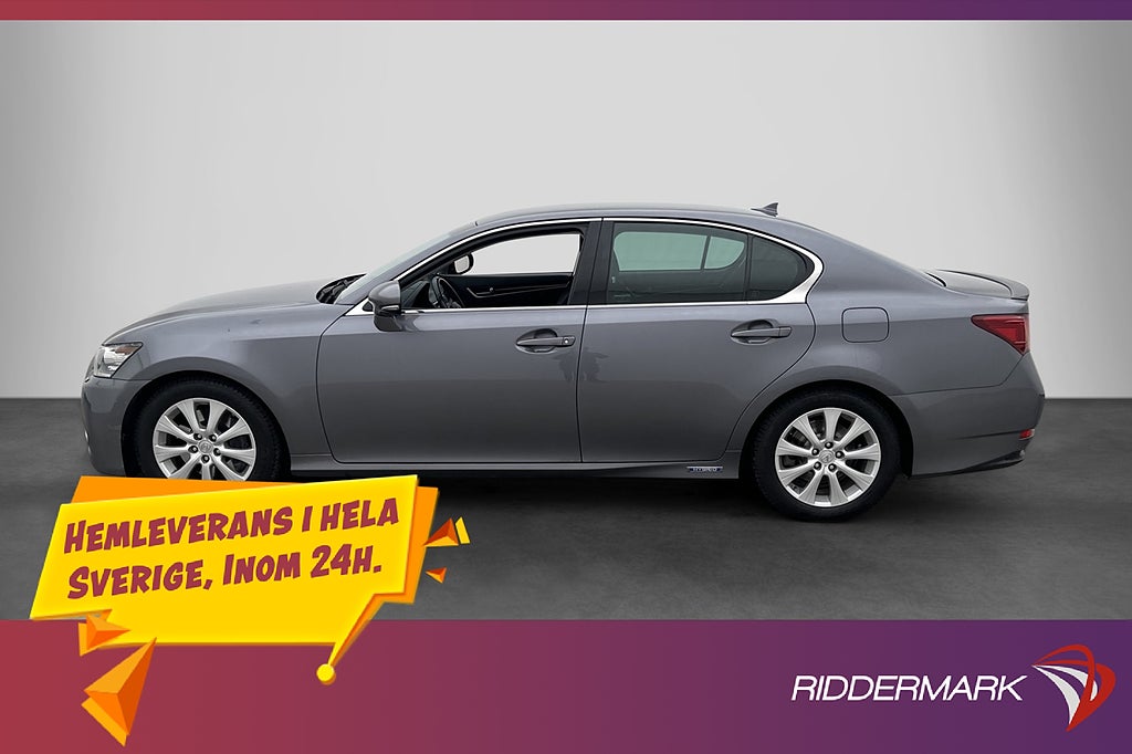 Lexus GS 300h 2.5 CVT 223hk Värmare Kamera Keyless Elstol