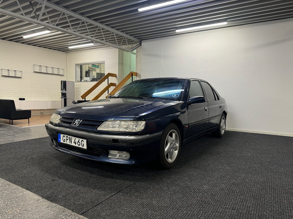 Peugeot 605 3.0 V6 Armored Bulletproof Skottsäker Bepansrad