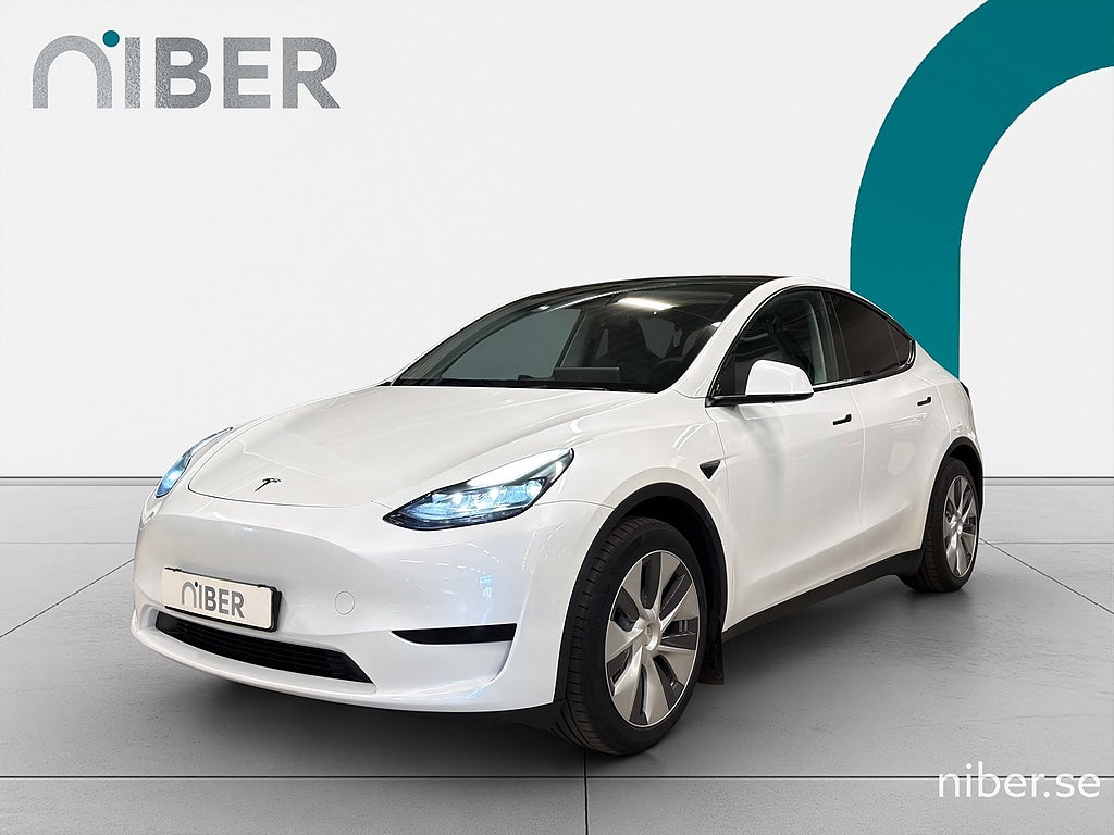 Tesla Model Y Stnd Range, Autopilot, Dragkrok, Pano, Läder, MOMS