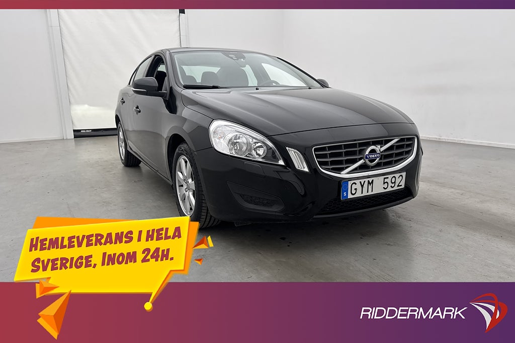 Volvo S60 D4 163hk Kinetic Värmare Farthållare Bluetooth
