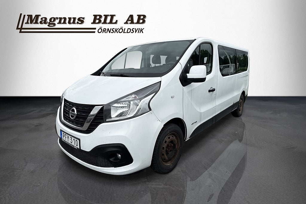 Nissan NV300 Kombi 2.9t 1.6 dCi 9-Sits Sov Hjul  2017 till salu hos Magnus Bil