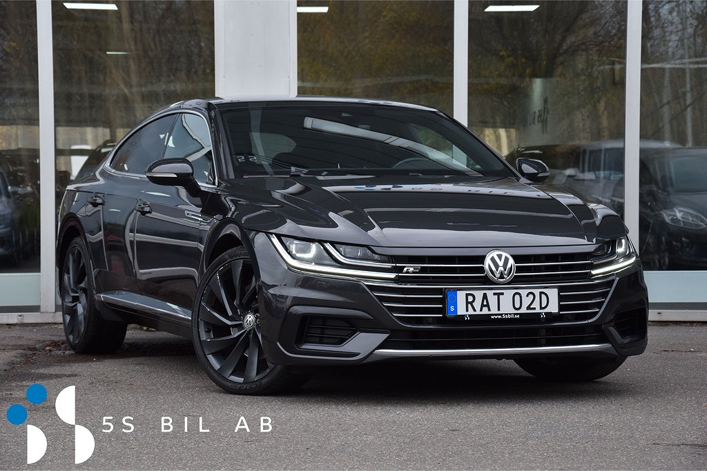 Volkswagen Arteon 2.0 TSI 4M GTR R-LINE DRAG VÄRM 272HK  