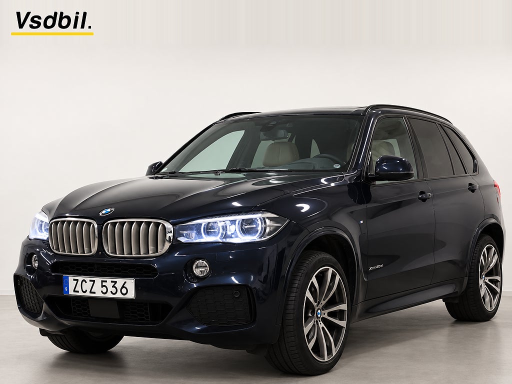 BMW X5 xDrive40d 313 HK M-SPORT PANO H/K HUD *KAMPANJPRIS*