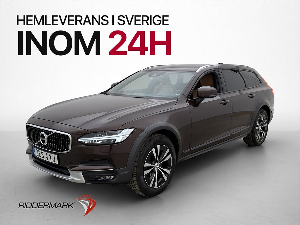 Volvo V90 Cross Country D4 AWD Advanced Värmare Skinn Drag