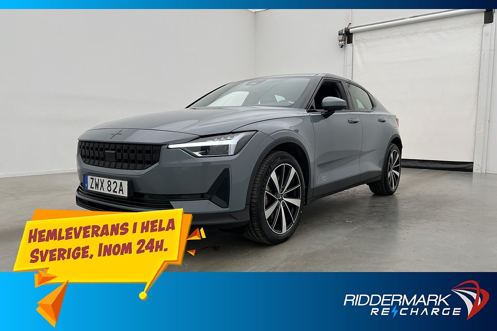 Polestar 2 Long Range Single Motor Dragkrok Kamera CarPlay