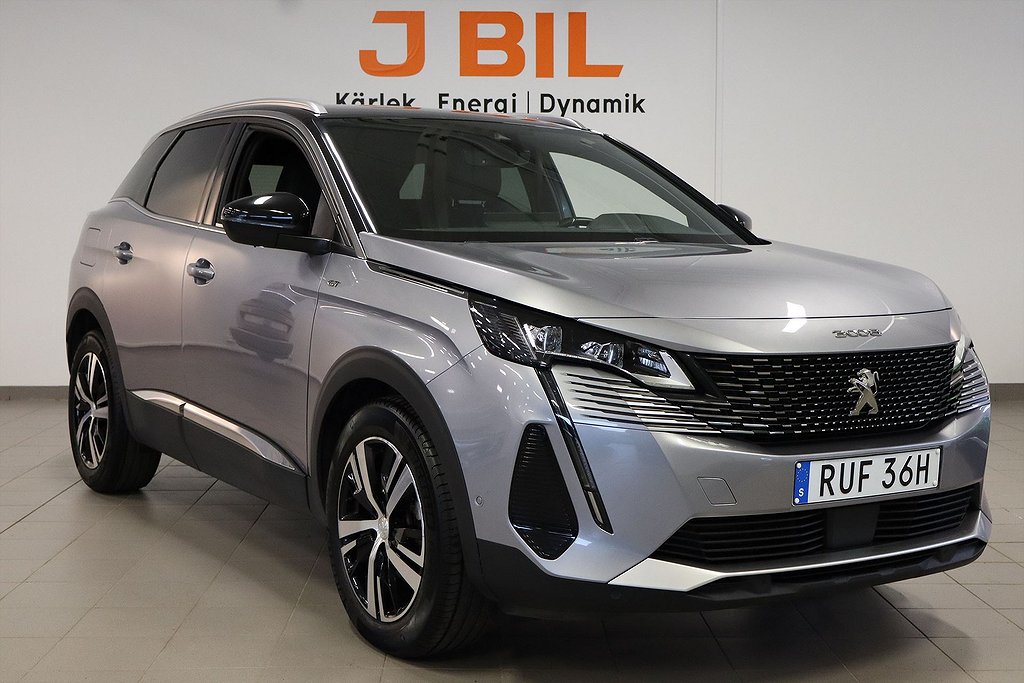 Peugeot 3008 GT 1.2 PureTech 130hk Aut - BACKKAMERA